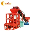 QTJ 4-26 italysemi- automatic concrete block making machine/cement brick manufacturing plant