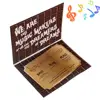 High quality 10sec electronic greeting cards 20sec music invitation card 30sec custom music card