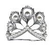 Miss Universe Crown Full Round Crown Pearl Peacock Tiara Pageant