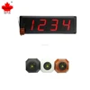 CTM021 433MHZ wireless receiver display with sound / calling numbers with 4 digits
