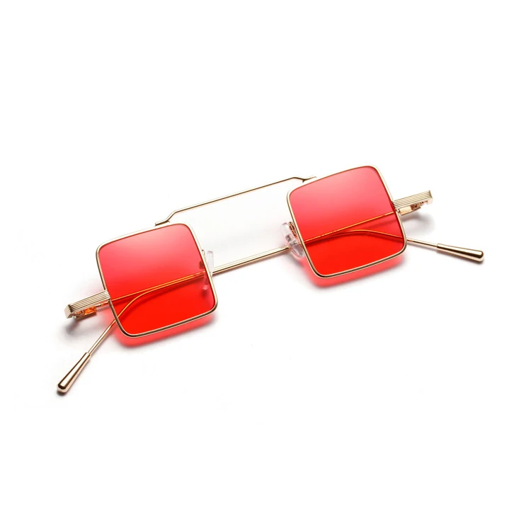 

Square retro Vintage Small Rectangle fashion Sunglasses 2019