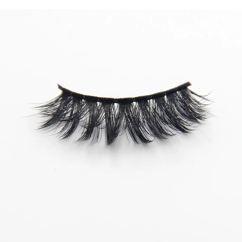 

Handmade Luxury 3D silk strip False Eyelash extension Natural Looking Glamour Lash Thick Reusable and Soft