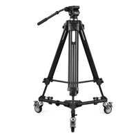 

Weifeng WF-717 1.8m Professional Aluminum Alloy Camera Camcorder Video Tripod with Fluid Hydraulic Head for C N