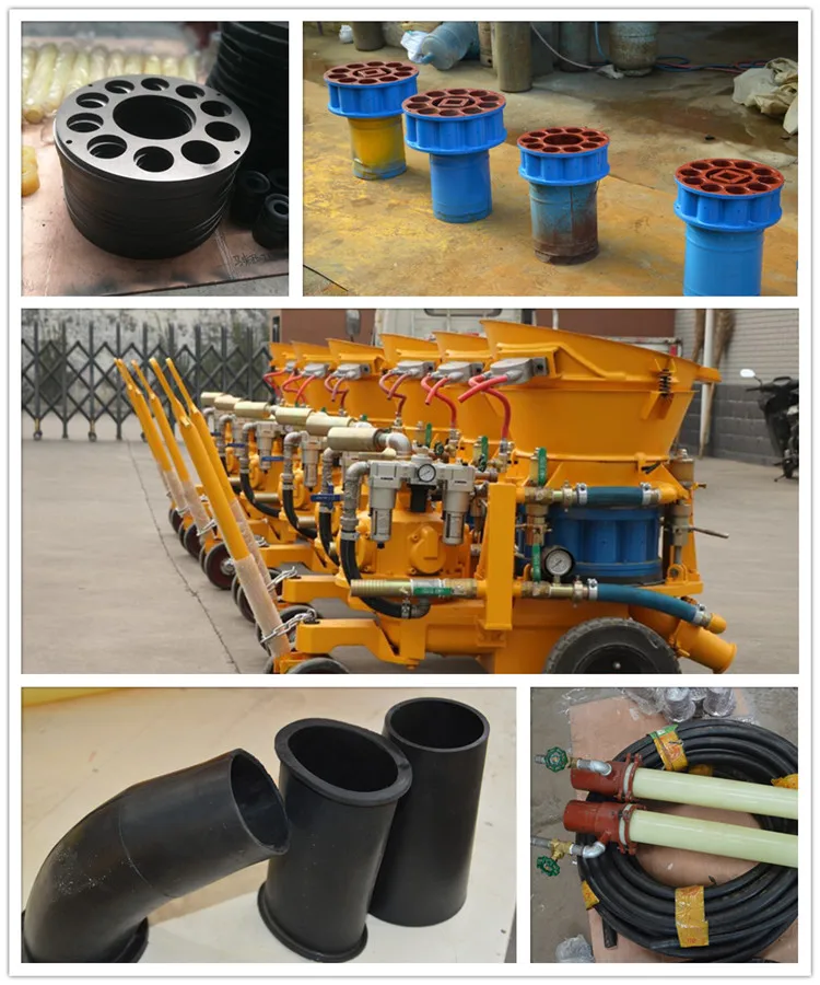 Dry Shotcrete Gunite Machine