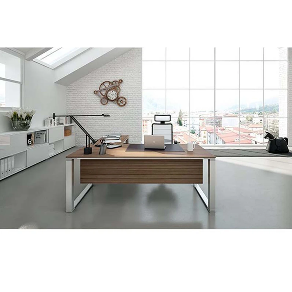 2019 Hot Corner Office Furniture Modern Solid Wood L Shaped 2019 Hot Corner Office Furniture