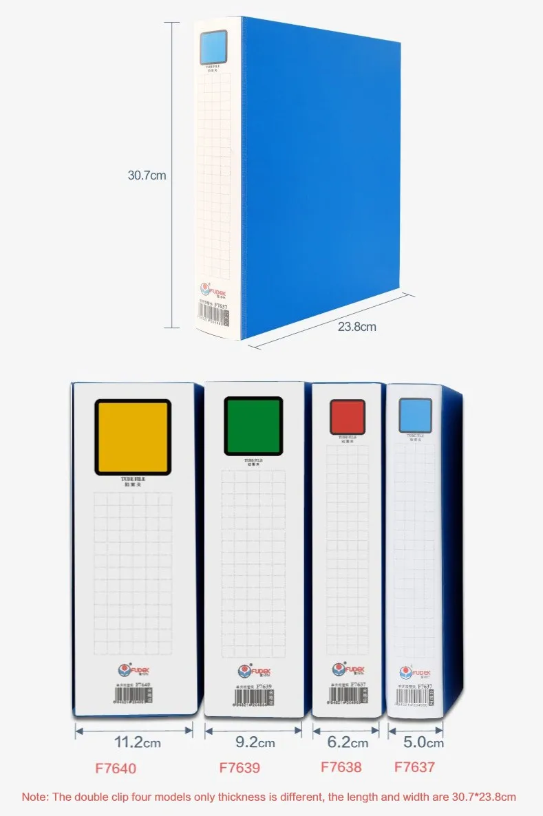 Tubing Pipe Binder Double Clamp Metal Clip File Folder With Spring Clip