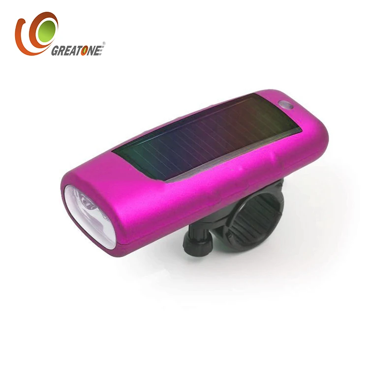 solar bicycle light