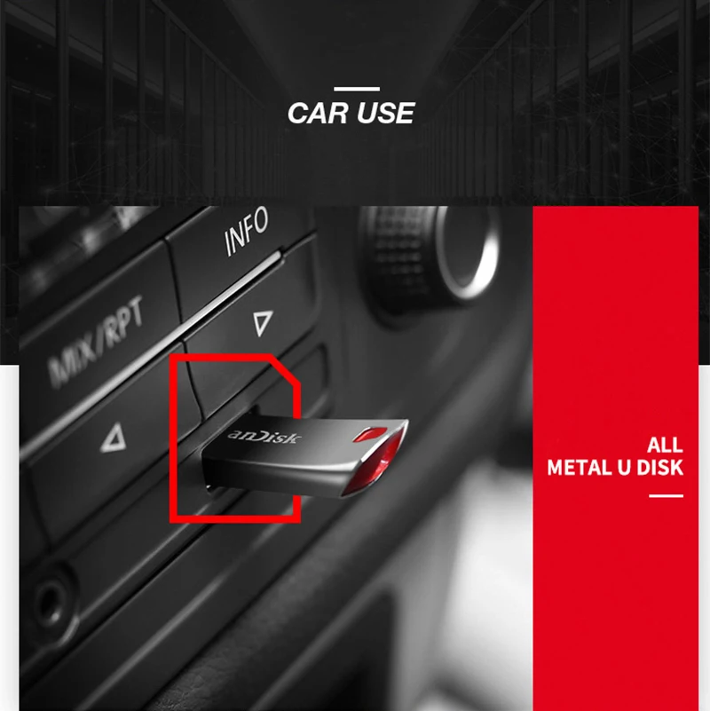 Original SanDisk USB Disk Pen Drive 32GB 64GB 16GB Pendrive CZ71 USB 2.0 Memory Stick USB Flash Drive - ANKUX.COM
