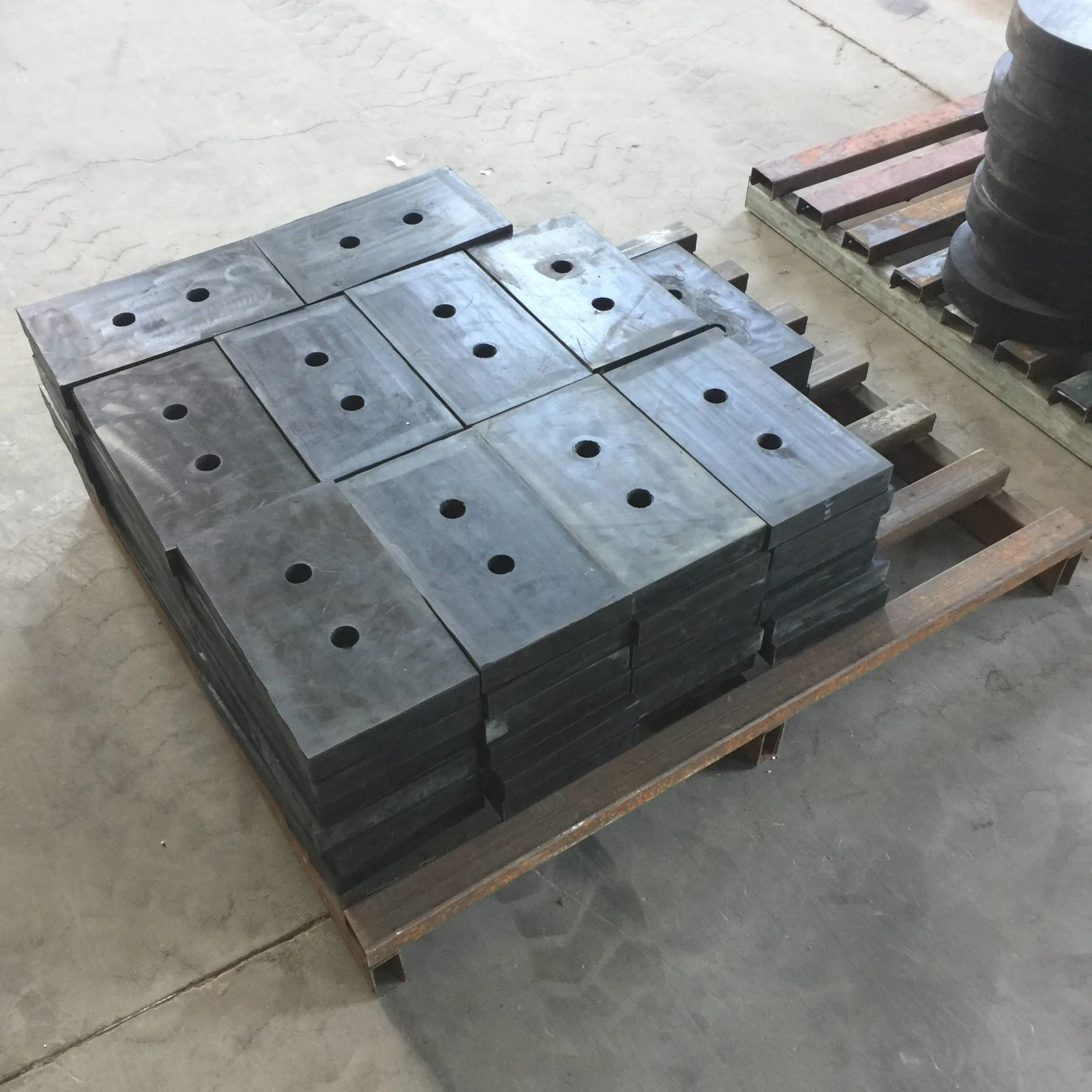 High Damping Rubber Pad Seismic Isolation Bridge Bearing - Buy High ...