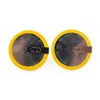 3.6V rechargeable button cell LIR2450 with solder tabs pins