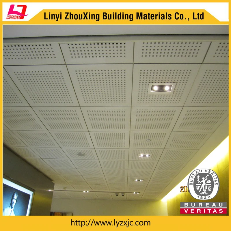 Standard Size Wood Color Design Perforated Plaster Suspended Ceiling Buy Perforated Board Perforated False Ceiling Standard Size Wood Color Design