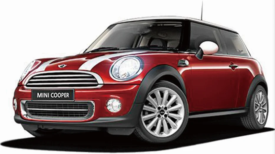 mini cooper r56 front grille chrome upper molding