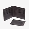 Business christmas corporate office leather wallet gift set for men