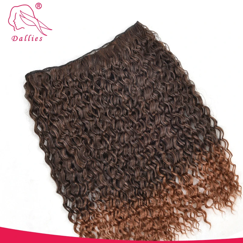 Premium Kinky Curly Type Hair Weave Synthetic Hair Weave Hear