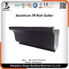 Aluminum composite material alloy gutters metal cooper/aluminum/pvc gutters for rain drainage system