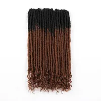 

Dreadlocks Hair Extensions 18inch Handmade Goddess Locs Short Crochet Braids Locks Extensions