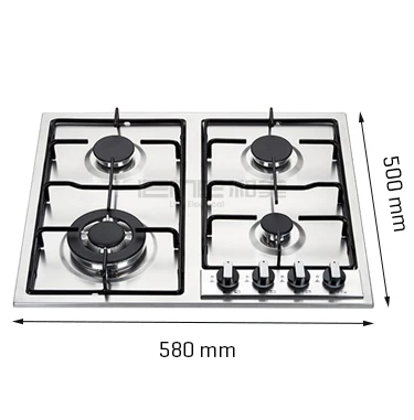 Multiple Cooktops 60cm Stainless Steel Gas Cooker And Electric Stove
