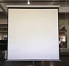 100" Wall mount or ceiling mount projector screen built hidden in ceiling projection scree