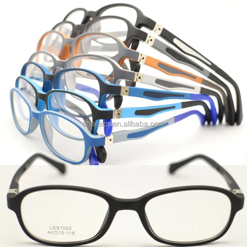 

Fast delivery infant TR90 180 degree flexible hinge small size oval shape dual colors opitcal eyeglass frames for small kids