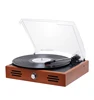 Retro old vinyl-to-MP3 recording turntable record player
