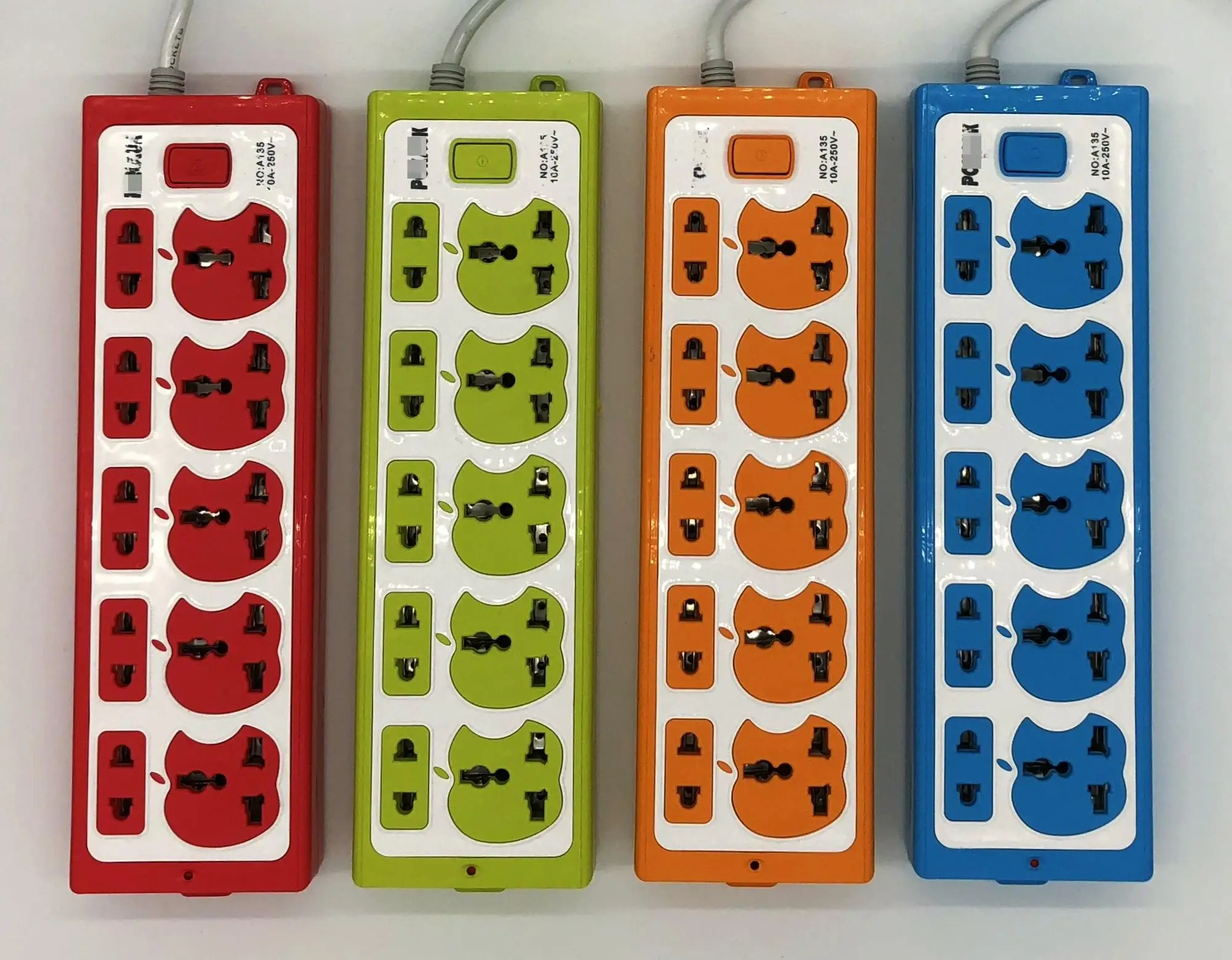 Uk Smart Power Plug Socket Plug 5ways Extension Cord Socket Made In