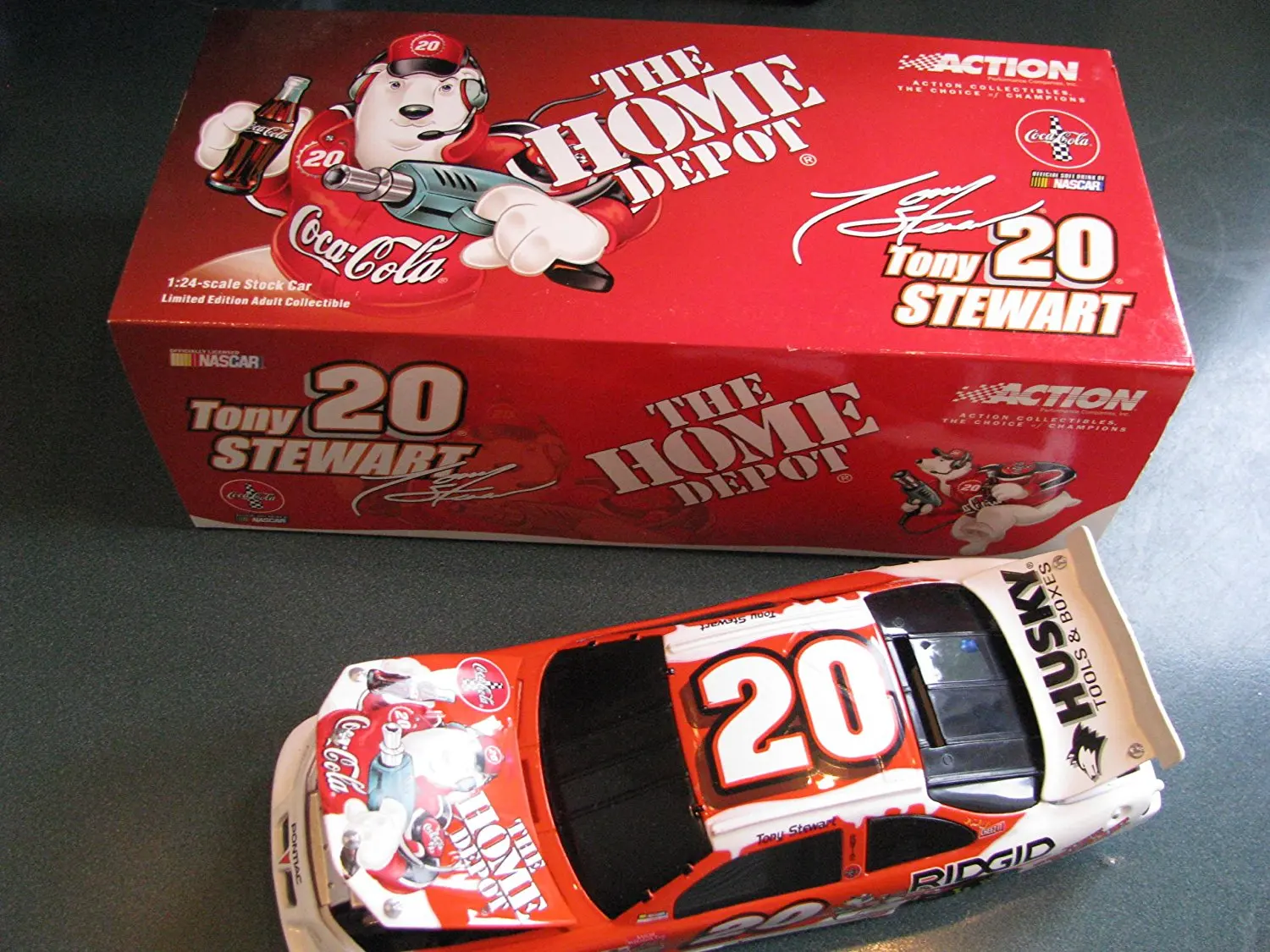 Tony Stewart #14 Old Spice Office Depot Impala SS Hood Opens 1//64 Scale Action Racing Collectable Only 6590 Made!