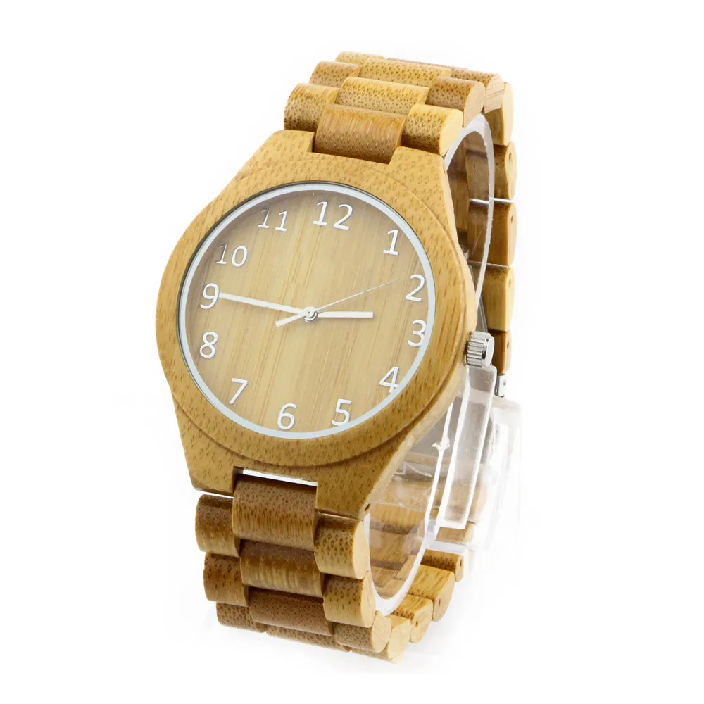 

2021 Watches Top Brand Hongkong Latest Watch Model For Women, Carbonized bamboo