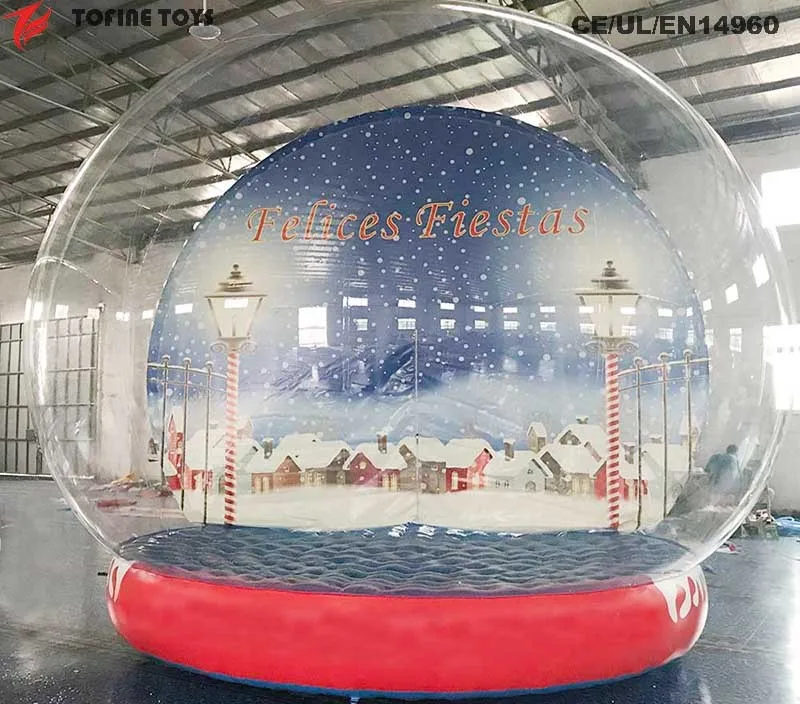 Outdoor Snow Globe Inflatable Decorations Life Size Snow Globe Clear Inflatable Dome Tent Buy