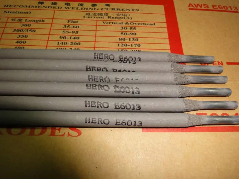 J38.12 Quality Welding Electrodes 6013 7018 Manufacturer/ Free Sample