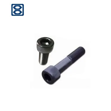 
furniture hardware hexagon socket head black wheel knurled cap screw bolts of DIN 912 grade8.8 10.9 