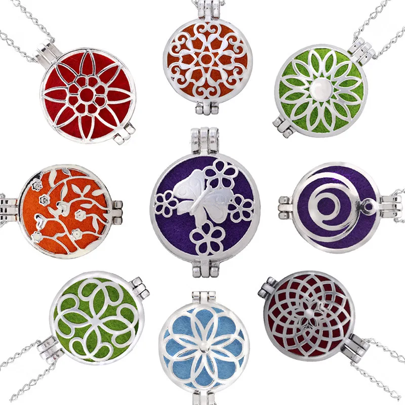 

Wholesale opened pendant necklace essential oil diffuser necklace, Picture