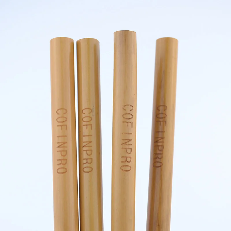 

bamboo drinking straws customized best quality bamboo straws with laser logo, As picture