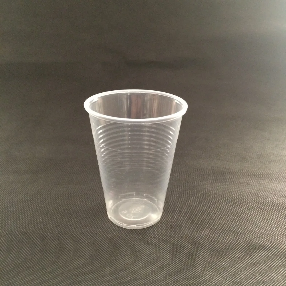 9oz 250cc 250ml Disposable Vertical Or Rounded Rims Pp Plastic Cup ...