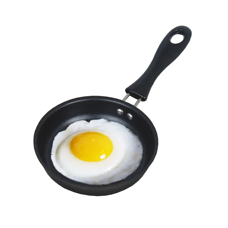 

Mini frying pan pure iron breakfast magic pot egg magic pan small frying pan Creative Design Kitchen Gadget