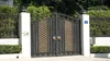 Economic and durable wrought iron grill gate design