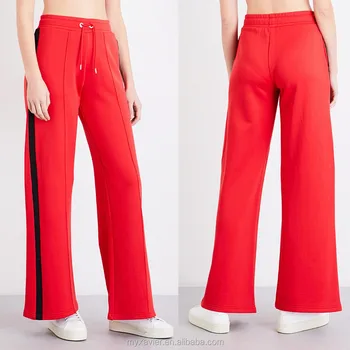 ladies flared jogging bottoms