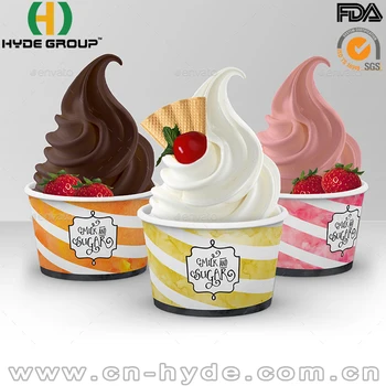Custom Printing Eco-friendly Ice Cream Paper Tubs From Anhui China ...