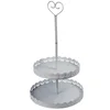 BX Group 2 layer muffin tray dining set cupcake rack