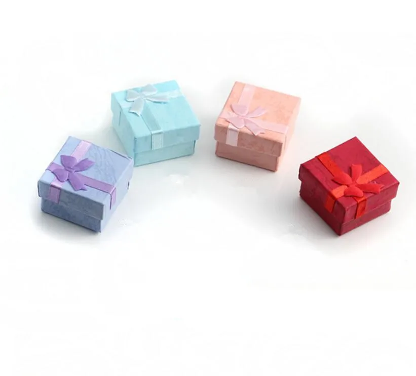 

Tryme Jewelry Yiwu 4 * 4cm jewelry box ring box earring box necklace, As picture