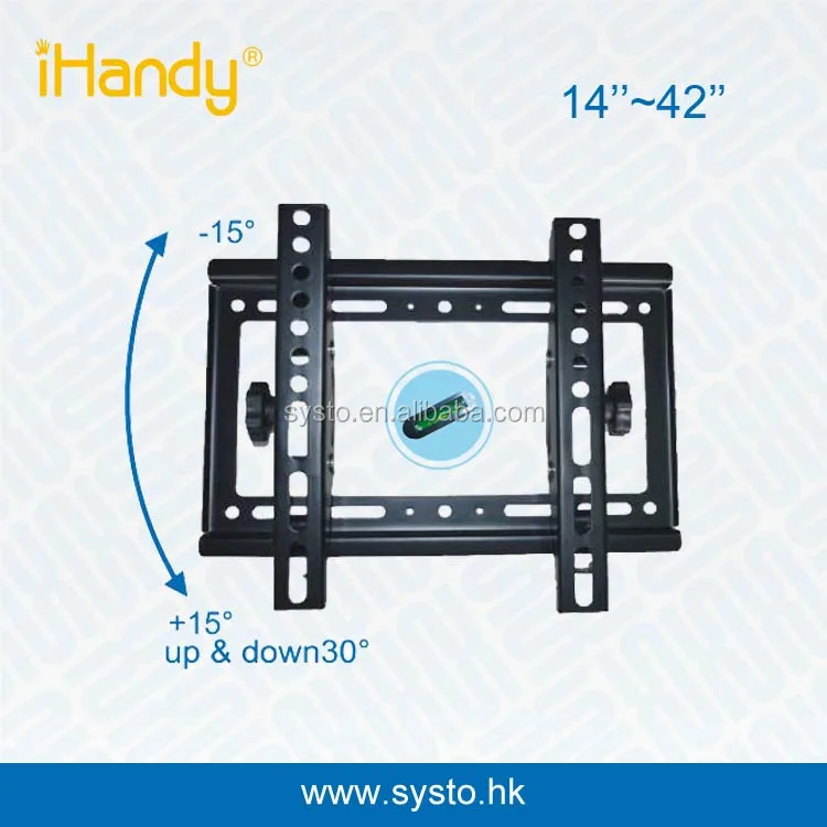 2018 new products iHandy IH-C35 adjustable UNIVERSAL LCD TV Wall Mount Bracket TV STAND FOR 14'-42' SCREENS plasma led tv