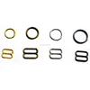 wholesales alloy slider ring with O ring for bra strap