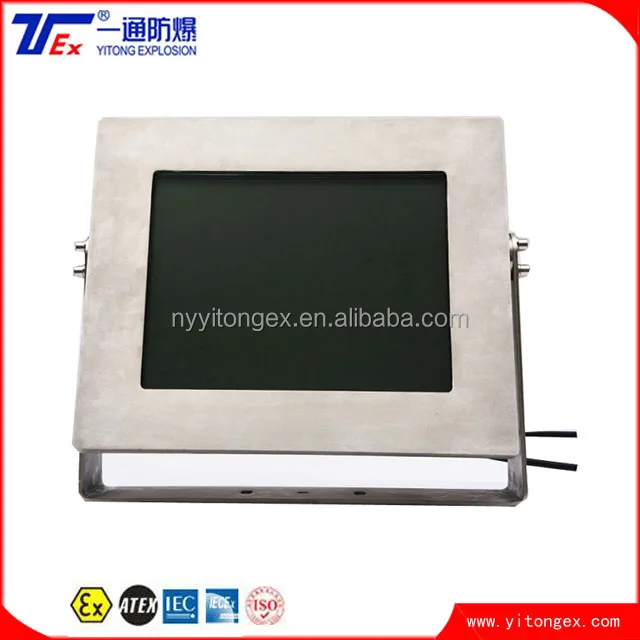 
17inch Stainless Steel IP54 Full Sealed Explosion Proof Monitor Explosion Proof LCD Monitor with ATEX certificate 