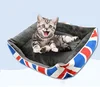 Stocked Dog Bed Rectangle Corn Dog Sofa Dog Lounge Sofa Bed for Small/Large/Medium Dogs Removable Cover Easy to Clean