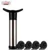 Amazon #1 Seller Wine Saver Preserver Pump with 4 Vacuum Bottle Stoppers, Food Grade Material, Keep Wine Fresh and Flavorful