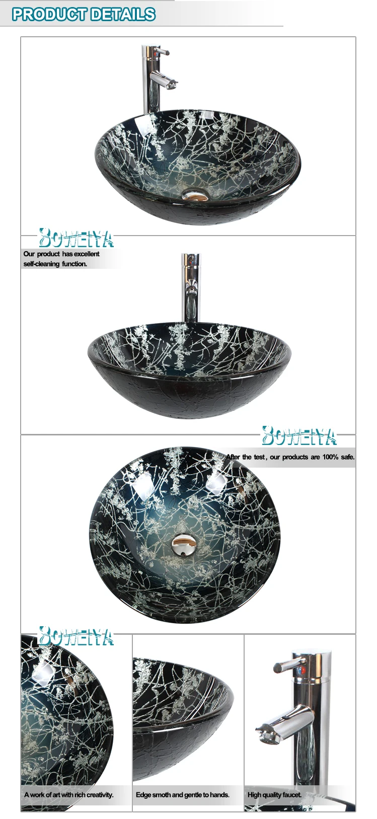 Reasonable Price Black Thick Glass Vitreous China Wash Basin Buy Vitreous China Wash Basin Reasonable Price Black Thick Glass Vitreous China Wash Basin Buy Vitreous China Wash Basin
