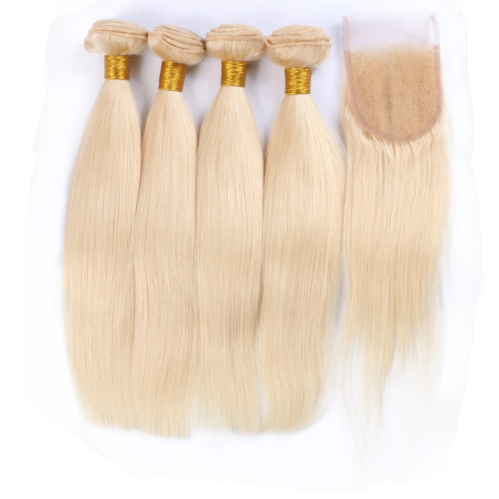 

wholesale Raw Virgin Unprocessed blonde 613 straight Bundles 100% Mink malaysian Human Hair with low price, Natural black &can be customized
