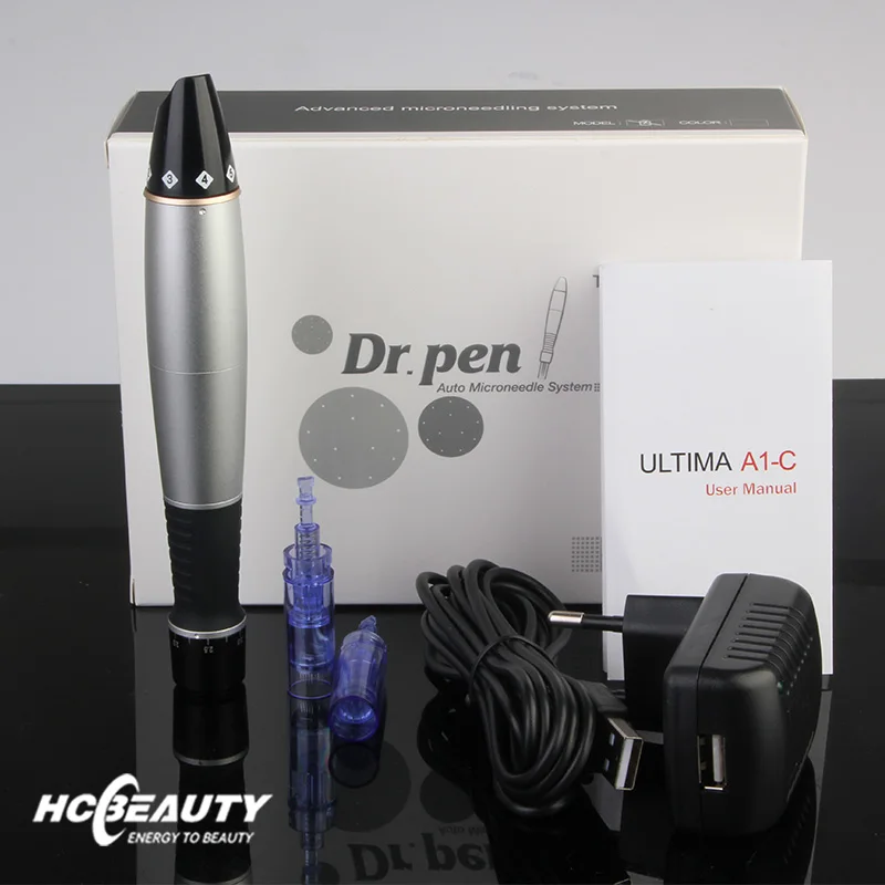 

Professional electric derma pen with 12 needle cartridge