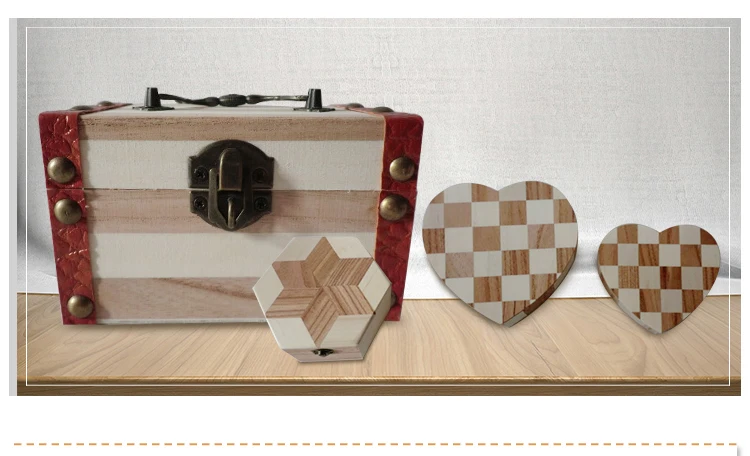 Custom Superior quality wooden small Ring jewelry box for gift