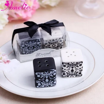 Mixed Style Ceramics Salt And Pepper Shakers Wedding Guest Gifts