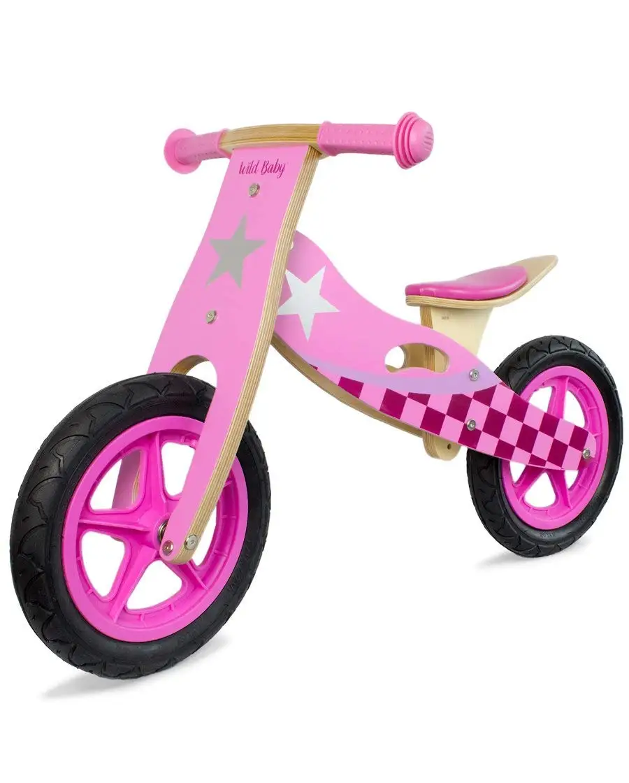 wooden training bikes for toddlers